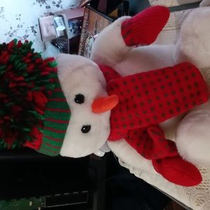 16" Snowman plush